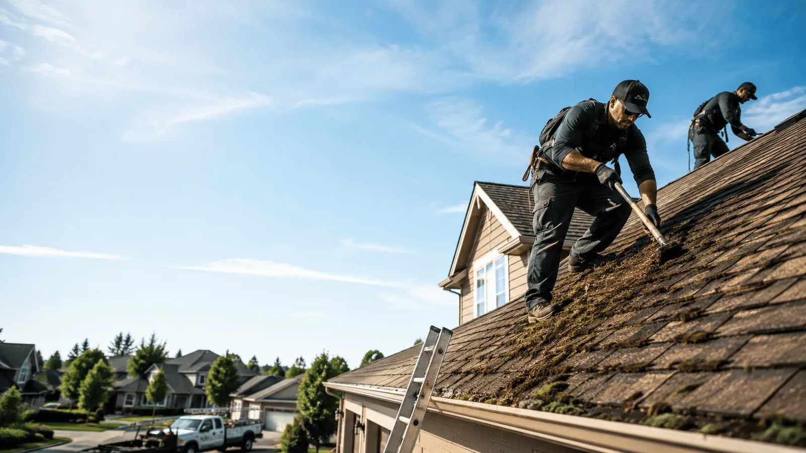 Roof Moss Removal in Carpenter, IA near me